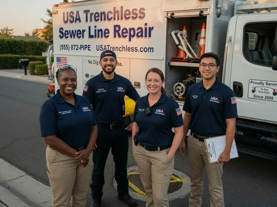 Sewer Line Repair company in Vauxhall, NJ